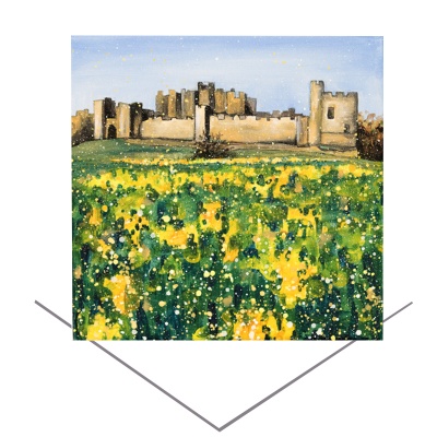 Alnwick Castle Greeting Card